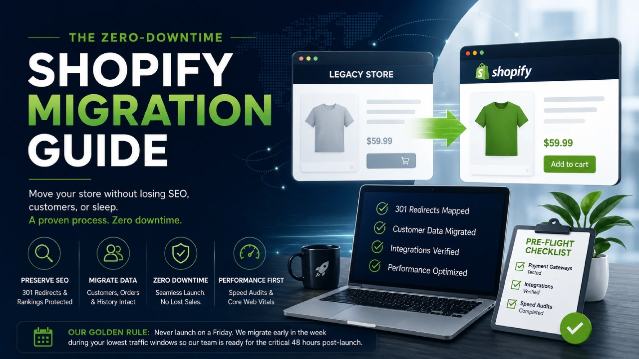 Ръководство за миграция към Shopify без прекъсване на работата